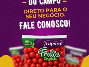 Acerola congelada embalagens 01 e 10 kg
