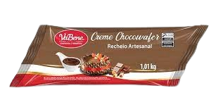 RECHEIO ARTESANAL CREME CHOCOWAFER 1,01 KG VABENE
