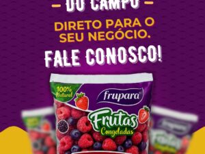 Frutas Vermelhas Congeladas 100% Natural